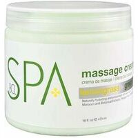 BCL SPA Lemongrass & Green Tea Massage Cream - Массажный крем Лемонграсс и зеленый чай, 450ml