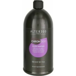 AlterEgo ChromEgo Silver Maintain toning shampoo - Tonējošais šampūns blodiem un sirmiem matiem, 950ml