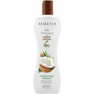 BioSilk Silk Therapy Organic Coconut Intense Moisturizing Shampoo 355ml () - Глубоко увлажняющий шампунь для волос c шелком