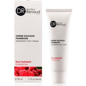 Dr. Renaud Raspberry Soft Cream - Mitrinošs sejas krēms, 50ml