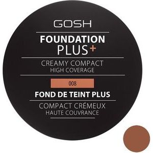 Gosh Foundation Plus + Creamy Compact High Coverage - krēmveida pūderis