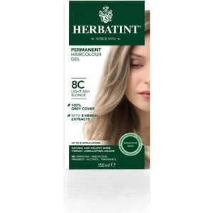 Herbatint Permanent HAIRCOLOUR Gel - Lt Ash Blonde, 150 ml