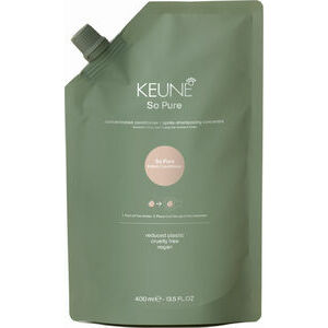 Keune So Pure Polish conditioner - Разглаживающий кондиционер для пушистых волос, 400ml