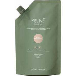 Keune So Pure Polish shampoo - Разглаживающий шампунь для пушистых волос, 400ml