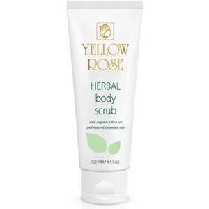 Yellow Rose Herbal Body Scrub - Eko сахарный скарб для тела с эфирными маслами цитрусовых, 250ml