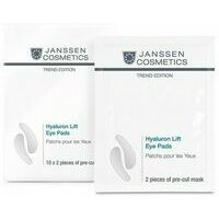 Janssen Cosmetics Hyaluron Lift Eye Pads - Ультараувлажняющие лифтинг патчи для глаз, 10шт