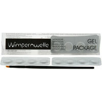 Wimpernwelle GEL set - SINGLE DOSE - комплект с гелями (24 геля 1, 24 геля 2, 1 кисть) для Wimpernwelle Lash Lifting