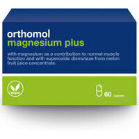 Orthomol Magnesium Plus N60 - Magnesium with cantaloupe melon for extra benefits