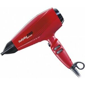 Babyliss PRO RAPIDO RED Professional ultra-lightweight dryer featuring powerful Ferrari engine, 2200W