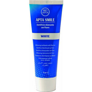 Bioapta Aptasmile White - Отбеливающая зубная паста с фтором, 75ml
