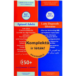 Bioapta Aptasol Adulti 50+ 125ml + Aptasol Idratante 125ml