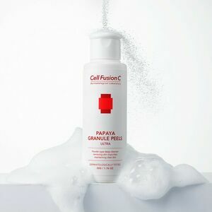 CELL FUSION C Papaya Granule Peels Ultra Cleanser, 50 g - Enzīmu sejas ādas pīlings ar papaju