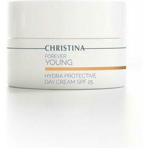 CHRISTINA Forever Young Hydra Protective Day Cream SPF25, 50ml - длительное увлажнение и высокая защита в течении дня