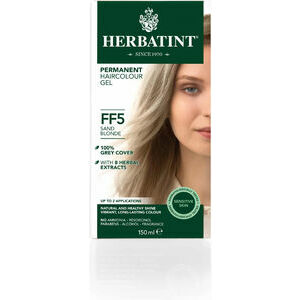 Herbatint Permanent HAIRCOLOUR Gel - Sand Blonde, 150 ml / Matu krāsa Smilšu blonds