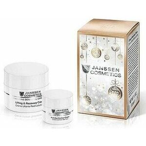 Janssen Gift Box Christmas (0021+0061) Xmas- Komplekts (Krēms ar liftinga efektu 50ml.+Barojošs krēms ādai ap acīm 15 ml.)