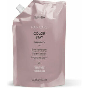 Lakme Teknia Color Stay Shampoo Refill - Aizsargājošs bezsulfātu šampūns krāsotiem matiem, 600ml