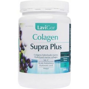 LaviGor Colagen Supra Plus ( marine hidr. collagen, acid hualur., maqui, vitamin C) 300g
