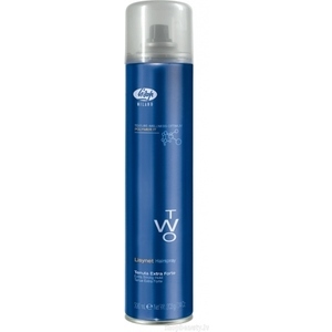 LISAP Lisynet Eco Hairspray TWO Extra Strong - Ļoti stipras fiksācijas eko laka 300 ml