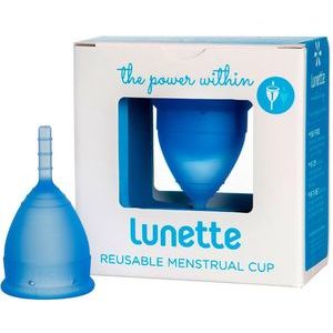 LUNETTE Menstrual Cup, Blue