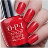 OPI Infinite Shine nail polish (15ml) - colorUnequivocally Crimson (L09)