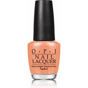 OPI nail lacquer (15ml) - nail polish color Is  Mai Tai Crooked? (NLH68)