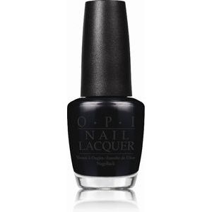 OPI nail lacquer - nagu laka (15ml) - nail polish color  Black Onyx (NLT02)