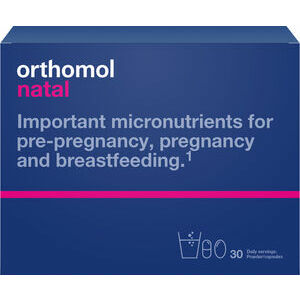 Orthomol Natal Powder N30 - Для женщины перед беременностью, во время беременности и в период кормления грудью