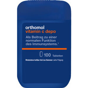 Orthomol Vitamin C depo tabl. N100 - Ilgstošas un vienmērīgas iedarbības vitamīns C