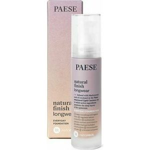 PAESE Natural Finish Longwear Foundation (color: No 01 Ivory), 30ml / Nanorevit Collection