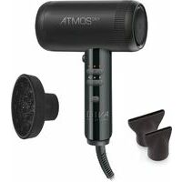 Diva Hair Dryers Atmos Dry black - īpaši viegls, īpaši kluss profesionālais matu fēns