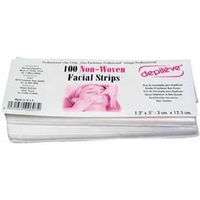 () Depileve 100 Non-Woven Facial Strips - Papīra strēmeles sejas depilācijai, 100 gab