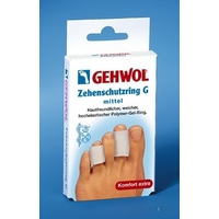 GEHWOL Zehenschutzring G - Liela izmēra aizsargriņķīši pirkstiem N2