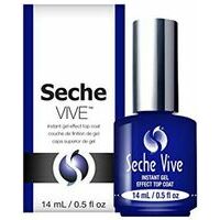 Seche Vive Instant Gel Effect Top Coat – Tops ar gēla nagu lakas efektu, 14ml
