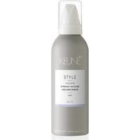 KEUNE Style Strong Mousse - stipras fiksācijas putas matu apjomam, UV filtrs, 75 ml