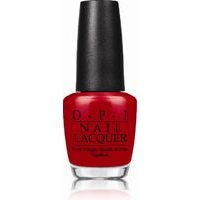 OPI nail lacquer - nagu laka (15ml) - nail polish color  Red Hot Rio (NLA70)