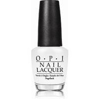 OPI nail lacquer (15ml) - nail polish color  Alpine Snow (NLL00)