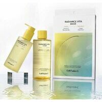 Cell Fusion C RADIANCE VITA SET 2 (Cleanser Gel + Toner + Sheet Mask) - komplekts ādas tonizēšanai ar C vitamīnu