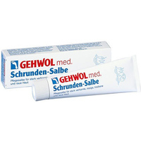 GEHWOL med Schrunden-Salbe - Ziede ļoti saplaisājušām pēdām, stipri sausai ādai, saplaisājušas pēdu ādas kopšanai (75 ml () / 125 ml () / 500 ml)