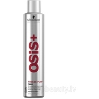 Schwarzkopf Professional Osis+ Freeze Pump strong hold spray - Stipras fiksācijas matu laka ar pulverizatoru, 200 ml