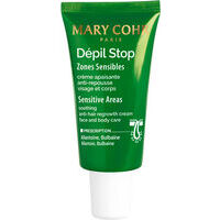 Mary Cohr Depil Stop Sensitive Areas, 15ml - Nomierinošs krēms jutīgām zonām pret matiņu ieaugšanu