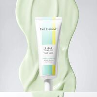 Cell Fusion C Clear Tone-Up Sun Base SPF50+ - Koriģējoša grima bāze ar SPF50, 40ml