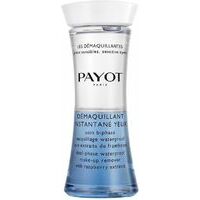 PAYOT Démaquillant Instantane Yeux - Divējādas tekstūras līdzeklis ar aveņu ekstraktu ūdensnoturīga grima noņemšanai, 125ml