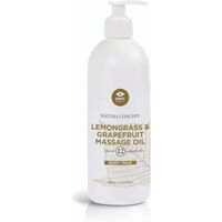 GMT BEAUTY MASSAGE OIL with LEMONGRASS & GRAPEFRUIT 500 ml - Citronzāles un greipfrūta masāžas eļļa