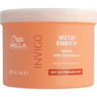 Wella Professionals Invigo Nutri Enrich Deep Nourishing Mask 500 ml - Dziļi barojoša maska ar godži ogām