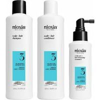 Nioxin TRIALKIT SYS 3 plāniem, smalkiem matiem - Nostiprina matu struktūru (150+150+50)