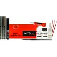 Uzacu liftinga komplekts - Wimpernwelle BROW Lifting & Styling KIT complete with BROW LIFTING Kit with 3 x BROW Liner (cacao, chocolate, stone)