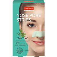() Purederm nose pore strips tea tree - Deguna poras attīrošas sloksnes ar tējas koka ekstraktu, 6gab