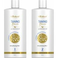 Vitaker London Tanino Blonde matu taisnošanas un atjaunošanas komplekts, 500 ml + 500 ml