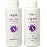 PROF. Vitaker London SENSE - cостав для кератиновго выпрямления и восстановления волос, 100 мл + 100 мл