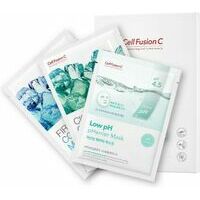 Cell Fusion C  MASK TRIAL KIT, 3 pcc in box / Low pH pHarrier Mask + First Coolig Mask + Cica Cooling Mask/